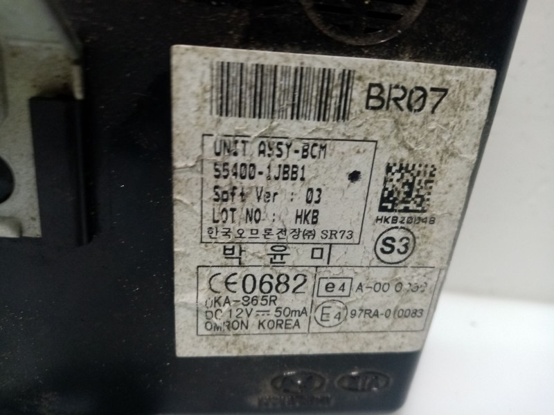 Recambio de modulo electronico para hyundai i20 i (pb, pbt) 1.1 crdi referencia OEM IAM 554001JBB1  