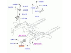 Recambio de soporte motor para hyundai i20 i (pb, pbt) 1.1 crdi referencia OEM IAM 219501J500  