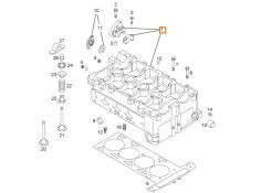 Recambio de culata para opel astra g coupé 2.2 16v edition referencia OEM IAM 5607107  