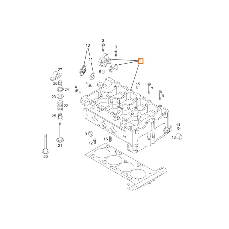 Recambio de culata para opel astra g coupé 2.2 16v edition referencia OEM IAM 5607107  