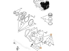 Recambio de bomba aceite para opel astra g coupé 2.2 16v edition referencia OEM IAM 646093 646069 646062/ 646703