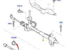 Recambio de cremallera direccion para ford focus ii (da_, hcp, dp) 1.8 tdci referencia OEM IAM 1768605  