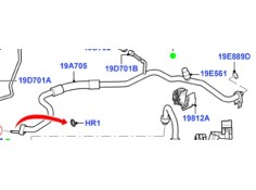 Recambio de tubos aire acondicionado para ford focus ii (da_, hcp, dp) 1.8 tdci referencia OEM IAM 1741881  