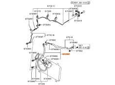 Recambio de tubos aire acondicionado para mitsubishi grandis (na_w) 2.0 di-d (na8w) referencia OEM IAM 7815A003  
