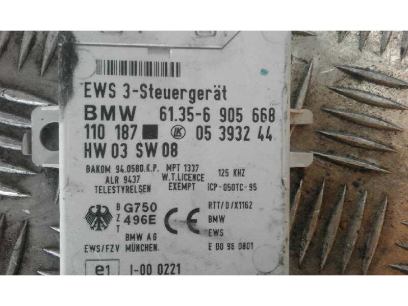 Recambio de no identificado para bmw serie 3 berlina (e46) 320d   |   04.98 - 12.01 | 1998 - 2001 | 136 cv / 100 kw referencia O