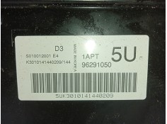 Recambio de centralita motor uce para daewoo matiz (m100, m150) 0.8 referencia OEM IAM 96291050 S010012001E4 5UK3010141440209 2