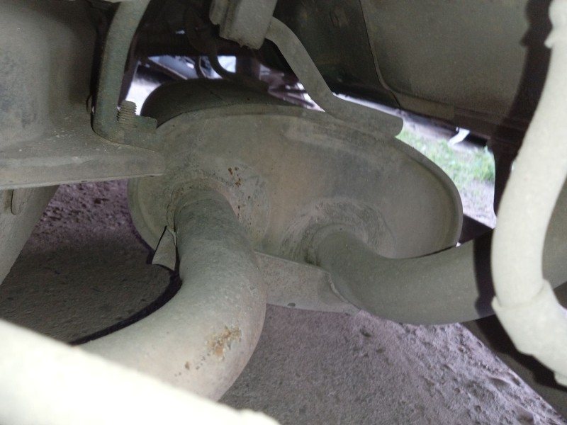 Recambio de tubo escape trasero para daewoo matiz (m100, m150) 0.8 referencia OEM IAM 96323076  