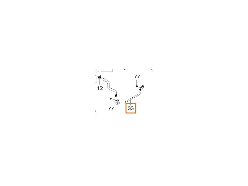 Recambio de tubo para daewoo kalos (klas) 1.2 referencia OEM IAM 96535360  