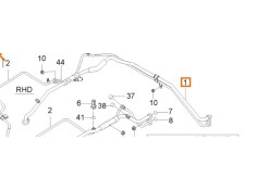 Recambio de tubos aire acondicionado para daewoo kalos (klas) 1.2 referencia OEM IAM 96539340  