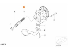 Recambio de bomba aceite para bmw 3 (e90) 320 d referencia OEM IAM 11417805813  