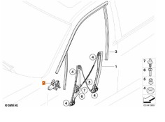 Recambio de motor elevalunas delantero derecho para bmw 3 (e90) 320 d referencia OEM IAM 67626927028   2