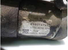 Recambio de motor de arranque para opel zafira b furgoneta/monovolumen (a05) 1.7 cdti van (m75) referencia OEM IAM 8980147432 62 2