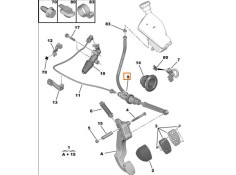 Recambio de bomba embrague para peugeot 208 i (ca_, cc_) 1.0 referencia OEM IAM 2182H3  