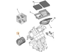 Recambio de ventilador calefaccion para peugeot 208 i (ca_, cc_) 1.0 referencia OEM IAM 1608182080 T1013140A 