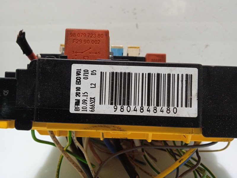 Recambio de caja reles / fusibles para peugeot 208 i (ca_, cc_) 1.0 referencia OEM IAM 9804848480  