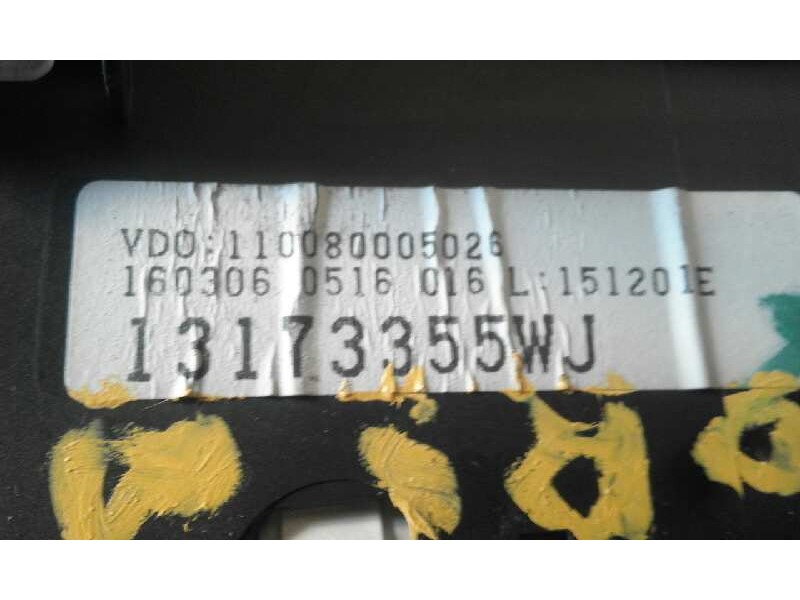 Recambio de cuadro instrumentos para opel corsa c silverline   |   08.03 - 12.06 | 2003 - 2006 | 69 cv / 51 kw referencia OEM IA Recambio de cuadro instrumentos para opel corsa c silverline   |   08.03 - 12.06 | 2003 - 2006 | 69 cv / 51 kw referencia OEM IA