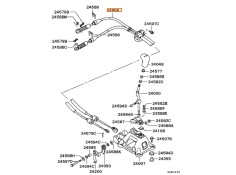 Recambio de varillaje cambio para mitsubishi galant viii (ea_) 2.0 tdi (ea6a) referencia OEM IAM MR388641  