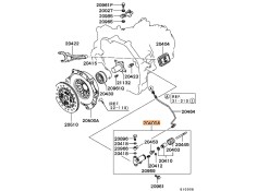 Recambio de bombin embrague para mitsubishi galant viii (ea_) 2.0 tdi (ea6a) referencia OEM IAM MD747418  