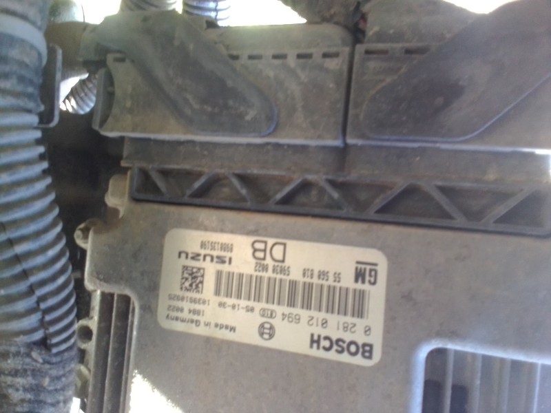 Recambio de centralita motor uce para opel astra h berlina enjoy referencia OEM IAM 0281012694  