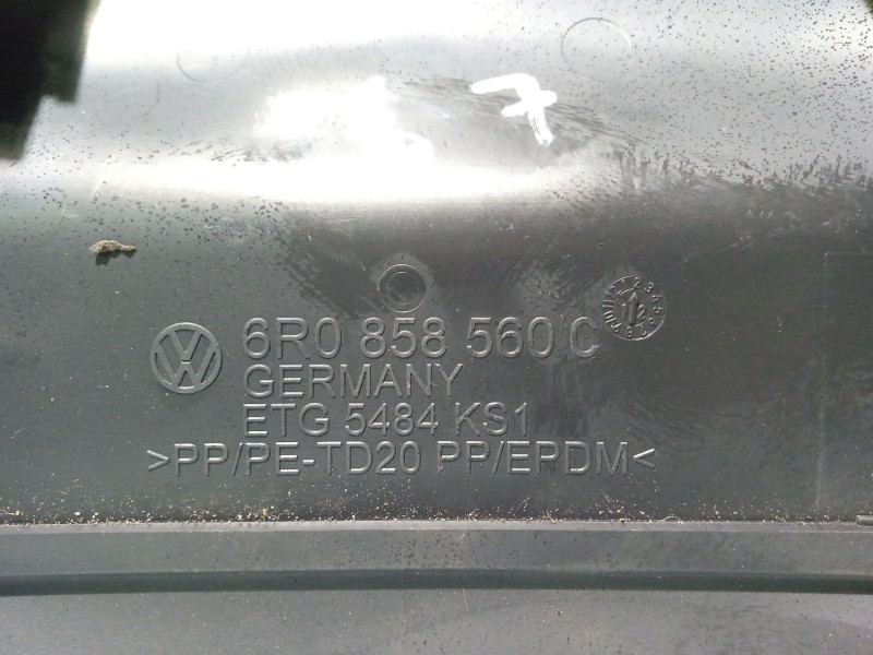 Recambio de moldura para vw polo v (6r1, 6c1) 1.2 tsi referencia OEM IAM 6R0858560C  