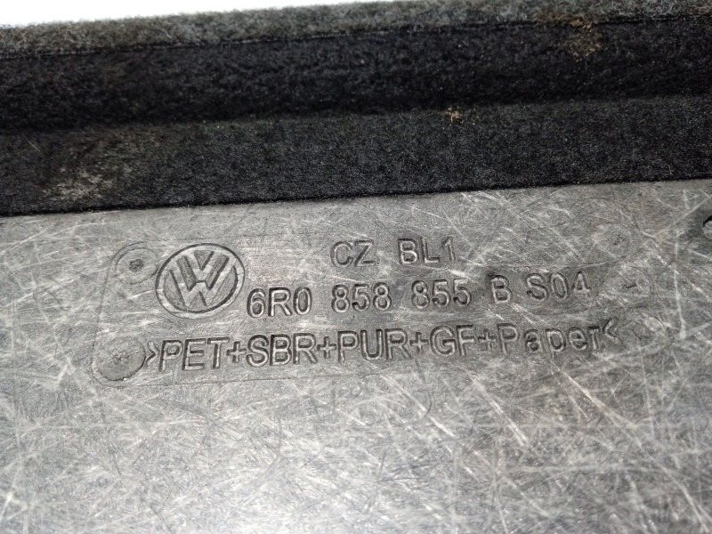 Recambio de tapa maletero para vw polo v (6r1, 6c1) 1.2 tsi referencia OEM IAM 6R0858855B  