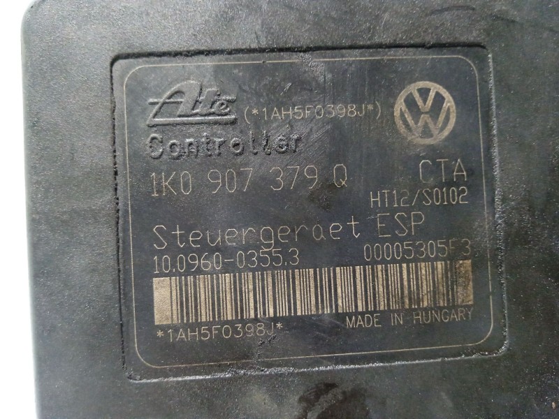 Recambio de abs para vw golf v (1k1) 1.9 tdi referencia OEM IAM 1K0614517M 1K0907379Q 1009600355