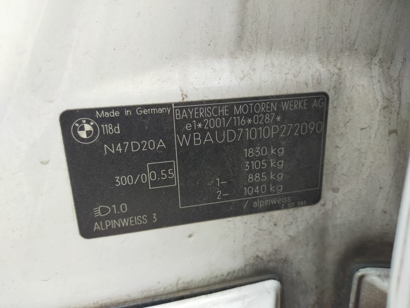 Recambio de culata para bmw 1 (e87) 118 d referencia OEM IAM 11127578025  