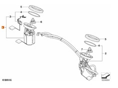 Recambio de aforador para bmw 1 (e87) 118 d referencia OEM IAM 16117190946  