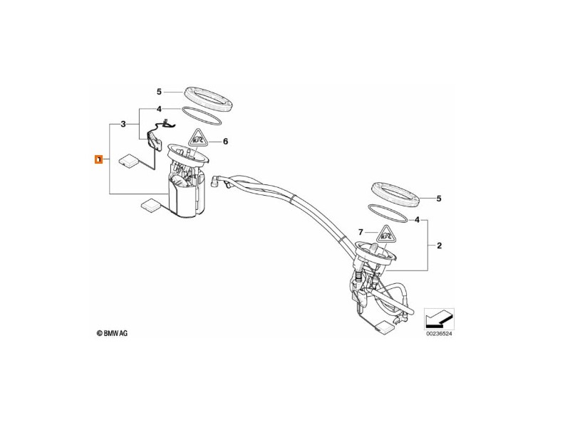 Recambio de aforador para bmw 1 (e87) 118 d referencia OEM IAM 16117190946  