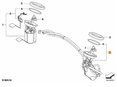 Recambio de aforador para bmw 1 (e87) 118 d referencia OEM IAM 16117190947  