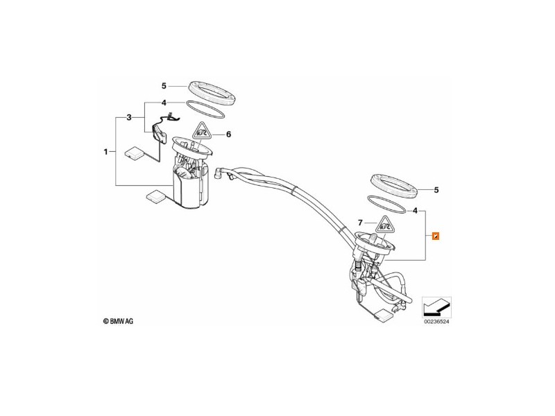 Recambio de aforador para bmw 1 (e87) 118 d referencia OEM IAM 16117190947  