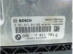 Recambio de centralita motor uce para bmw 1 (e87) 118 d referencia OEM IAM 0281015042 7811701 DDE7811701 2