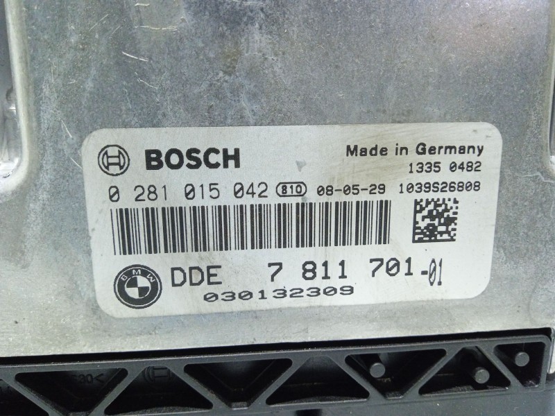 Recambio de centralita motor uce para bmw 1 (e87) 118 d referencia OEM IAM 0281015042 7811701 DDE7811701