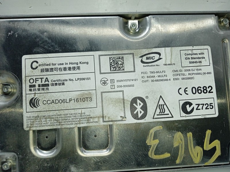 Recambio de modulo electronico para bmw 1 (e87) 118 d referencia OEM IAM 84109195246 8B020820 