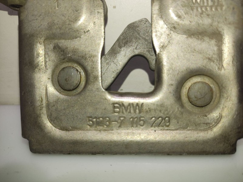Recambio de cerradura capot para bmw 1 (e87) 118 d referencia OEM IAM 51237115229  