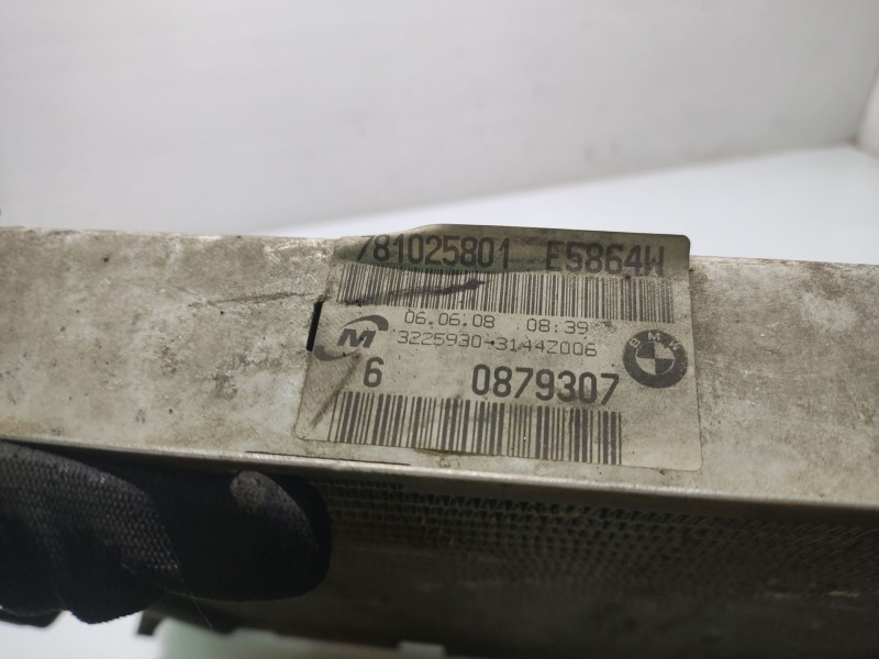 Recambio de radiador agua para bmw 1 (e87) 118 d referencia OEM IAM 781025801 17117788903 