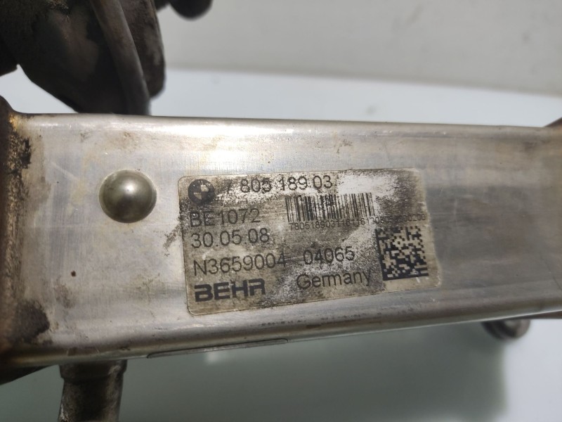 Recambio de enfriador egr para bmw 1 (e87) 118 d referencia OEM IAM 780518903 11717805189 