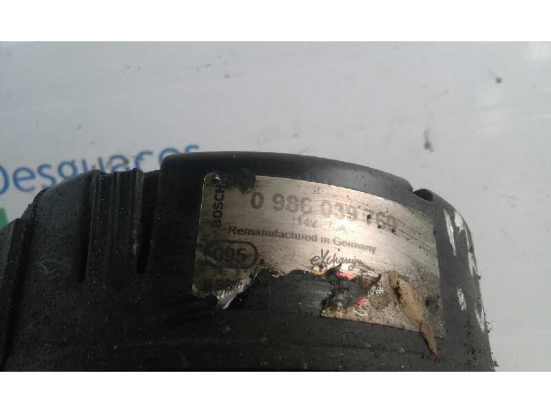 Recambio de alternador para citroen zx 1.9 diesel   |   0.91 - ... | 1991 | 68 cv / 50 kw referencia OEM IAM   