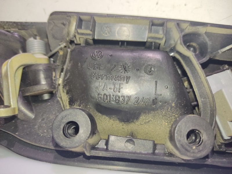 Recambio de maneta interior delantera izquierda para volkswagen polo (9n1) trendline referencia OEM IAM 6Q1837247G  