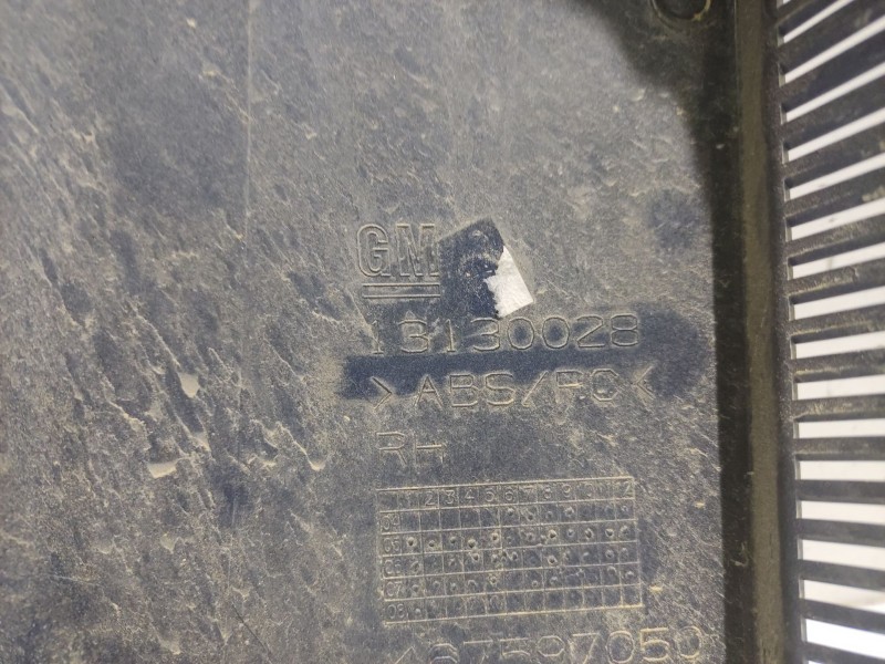 Recambio de moldura para opel meriva a monospace (x03) 1.6 (e75) referencia OEM IAM 13130028  