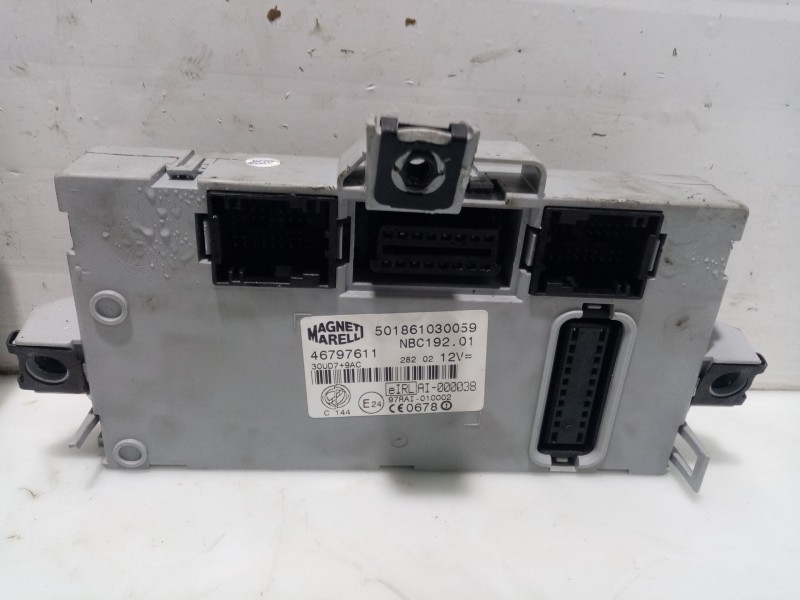 Recambio de centralita bsi para fiat stilo (192) referencia OEM IAM 46797611 501861030059 