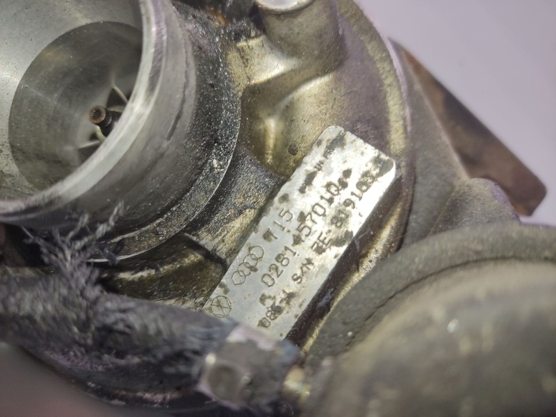 Recambio de turbocompresor para volkswagen golf iii (1h1) 1.9 tdi referencia OEM IAM 0281457010  