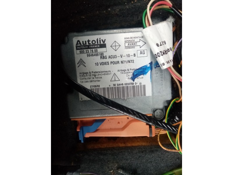 Recambio de centralita airbag para citroën xsara (n1) 1.6 16v referencia OEM IAM   