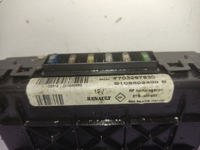Recambio de modulo electronico para renault megane scenic rxe 1.9d referencia OEM IAM 7703297930 810 
