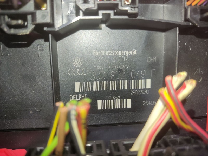 Recambio de modulo electronico para seat toledo (5p2) 2.0 tdi referencia OEM IAM 3C0937049E HM21118908 