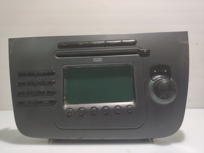 Recambio de sistema audio / radio cd para seat toledo (5p2) 2.0 tdi referencia OEM IAM 5P1035186B  