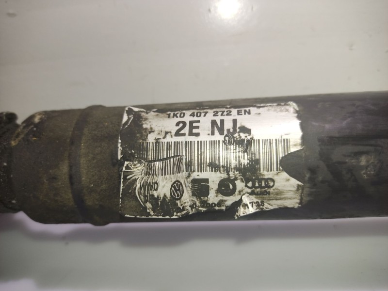 Recambio de transmision delantera derecha para seat toledo (5p2) 2.0 tdi referencia OEM IAM 1K0407272EN  