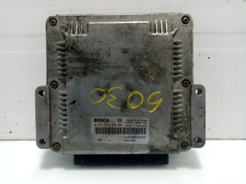 Recambio de centralita motor uce para renault megane scenic rxe 1.9d referencia OEM IAM 0281010483  
