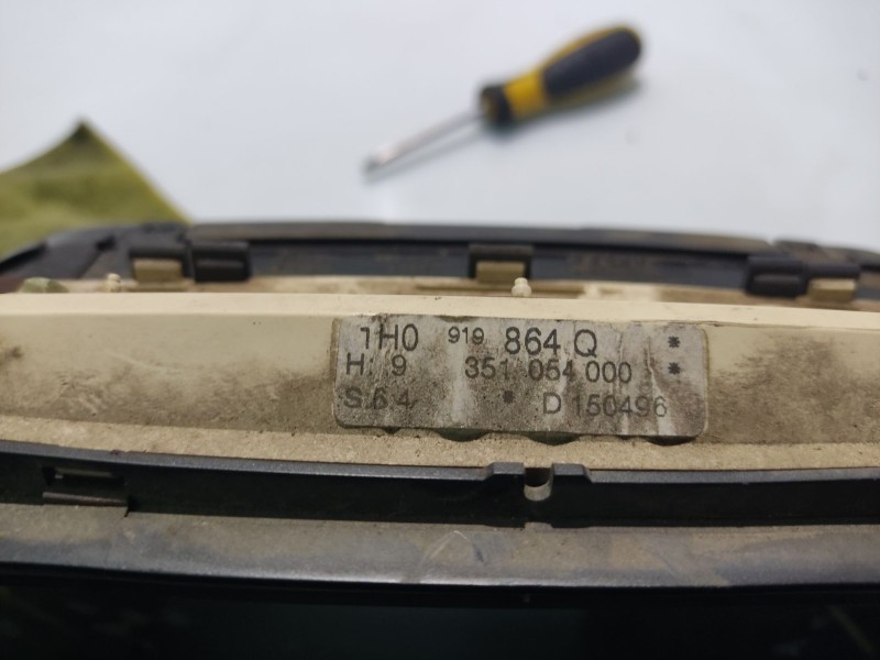 Recambio de cuadro instrumentos para volkswagen golf iii berlina (1h1) referencia OEM IAM   