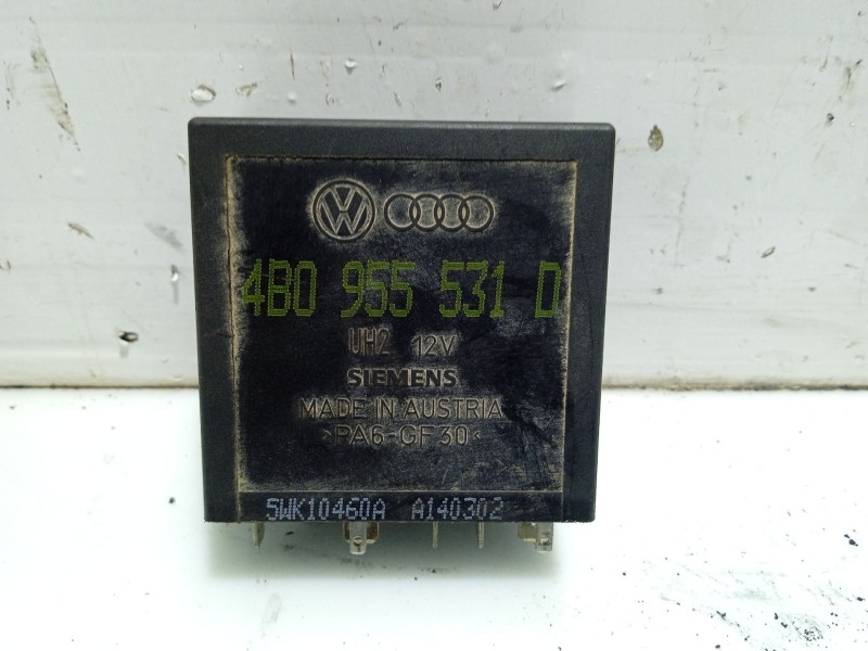 Recambio de rele para audi a6 avant (4b5) 2.5 tdi quattro referencia OEM IAM 4B0955531D 5WK10460A 